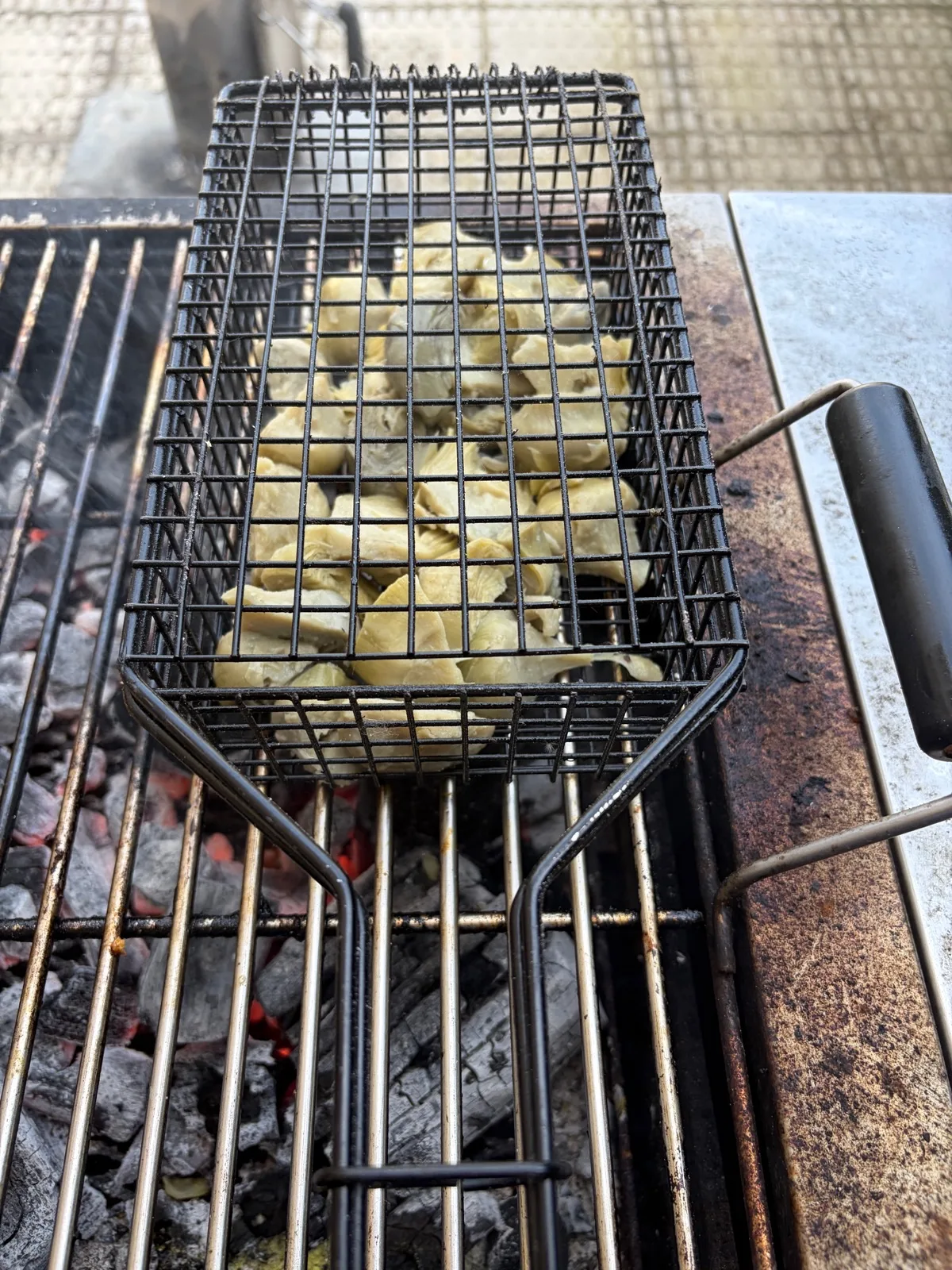 Alcachofa de Tudela a la brasa