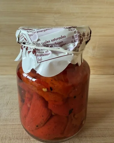 Pimiento del Cristal en tarro — Conservas Osés