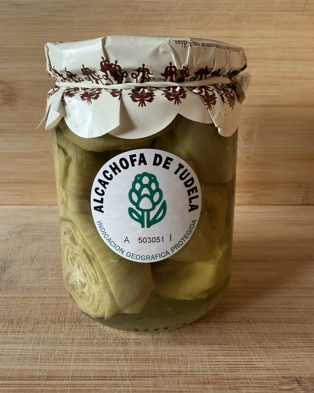 Alcachofa I.G.P. de Tudela al natural 12/16 frutos — Conservas Osés
