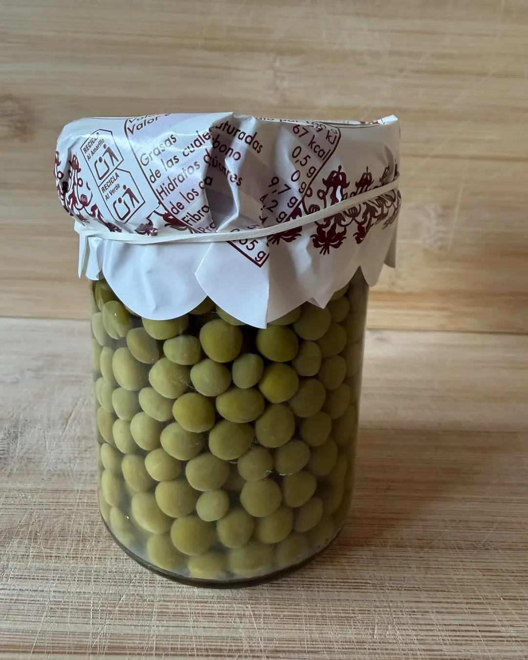 Guisante extra de Navarra en tarro — Conservas Osés
