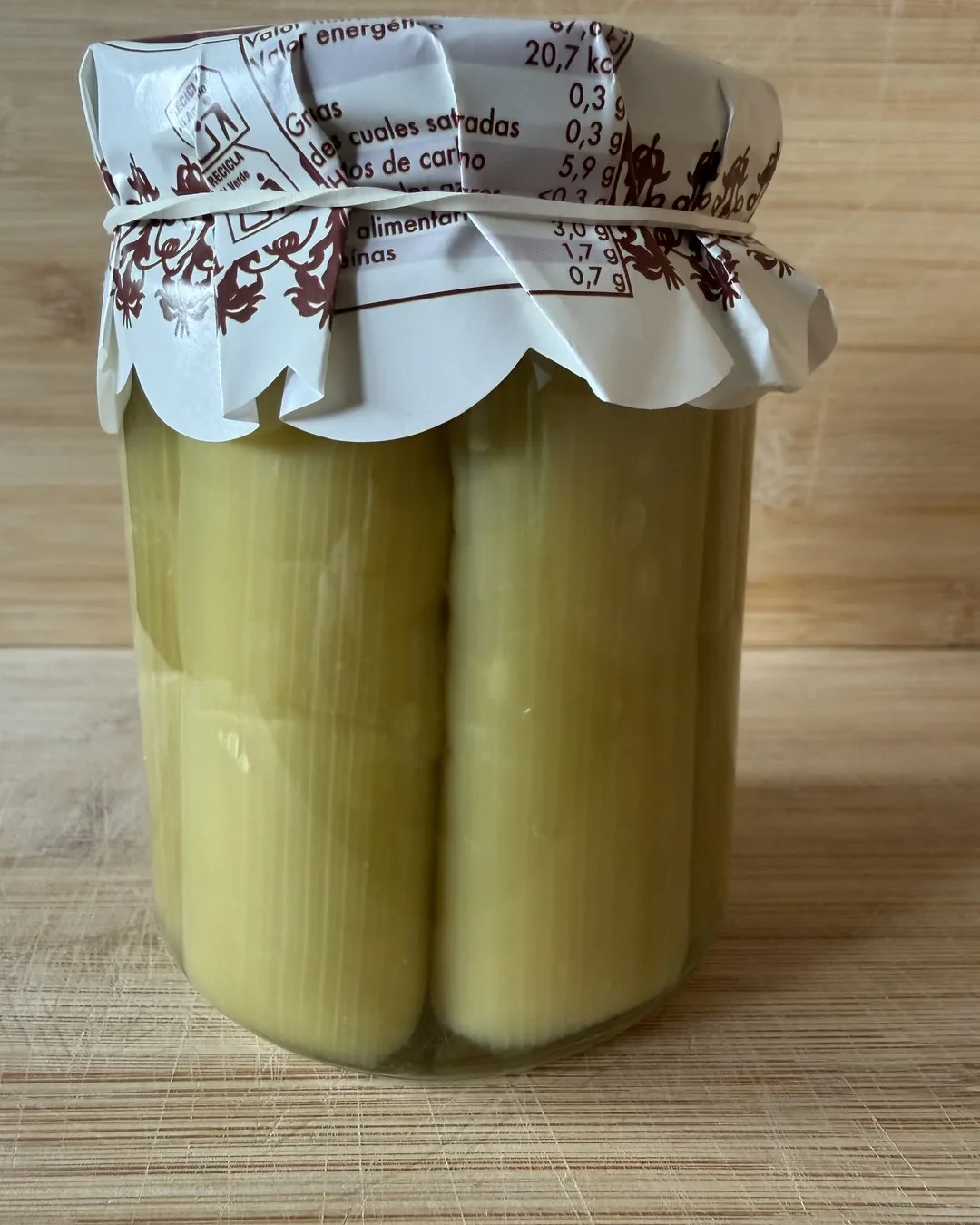 Tarro de puerros de Navarra — Conservas Osés