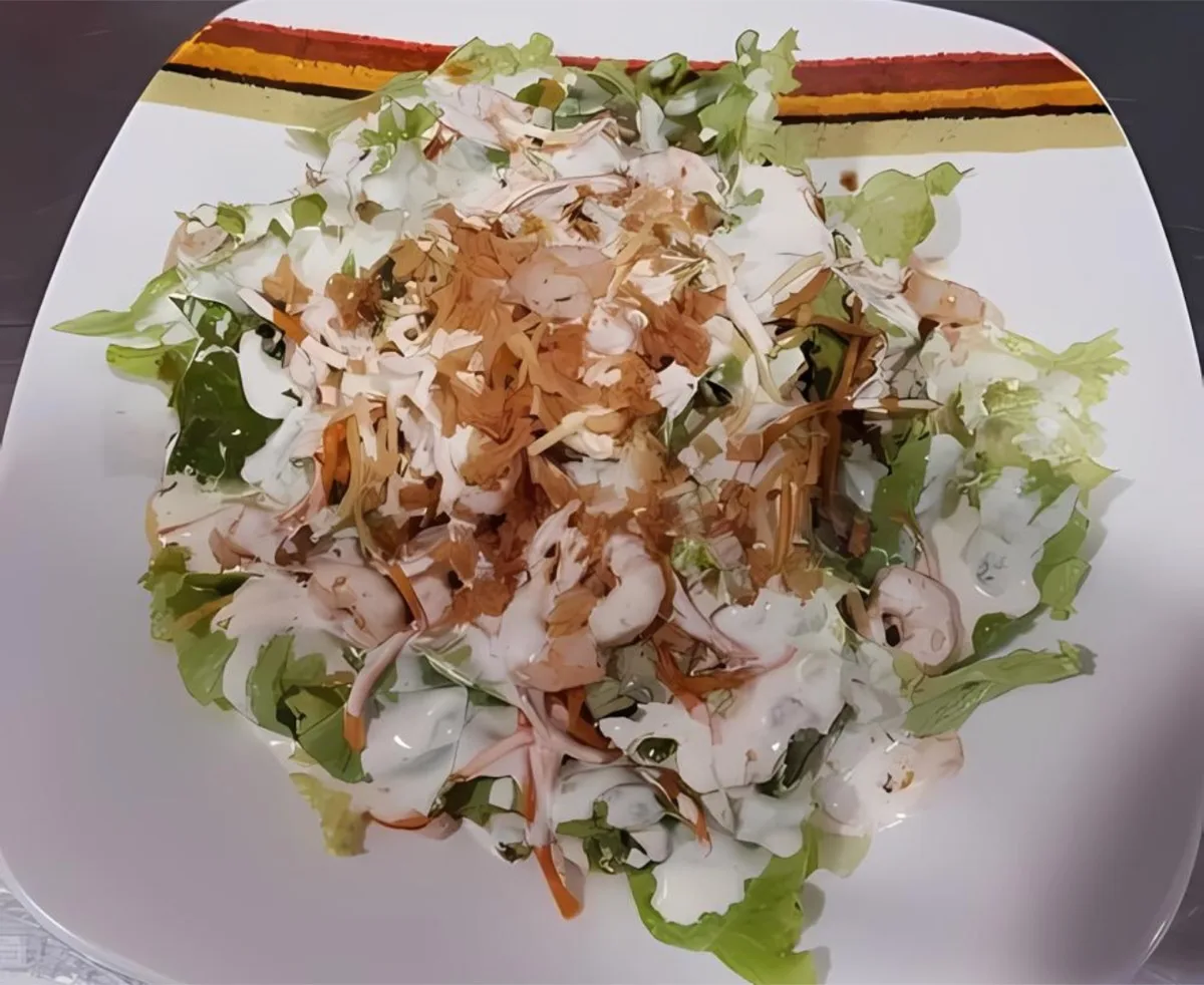Ensalada de la huerta en Casa Arteta